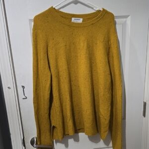 Old Navy Women's Sweater in Mustard Yellow